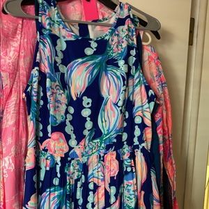 hard to find going coastal print Kassia dress